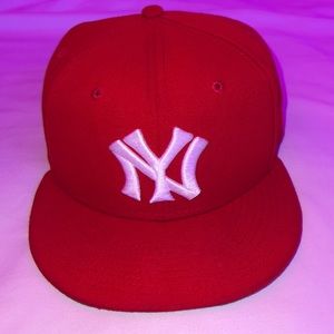 Ny red fitted New York Yankees hat World Series ❤️‍🔥.